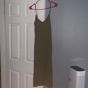 Army Green Forever 21 Dress